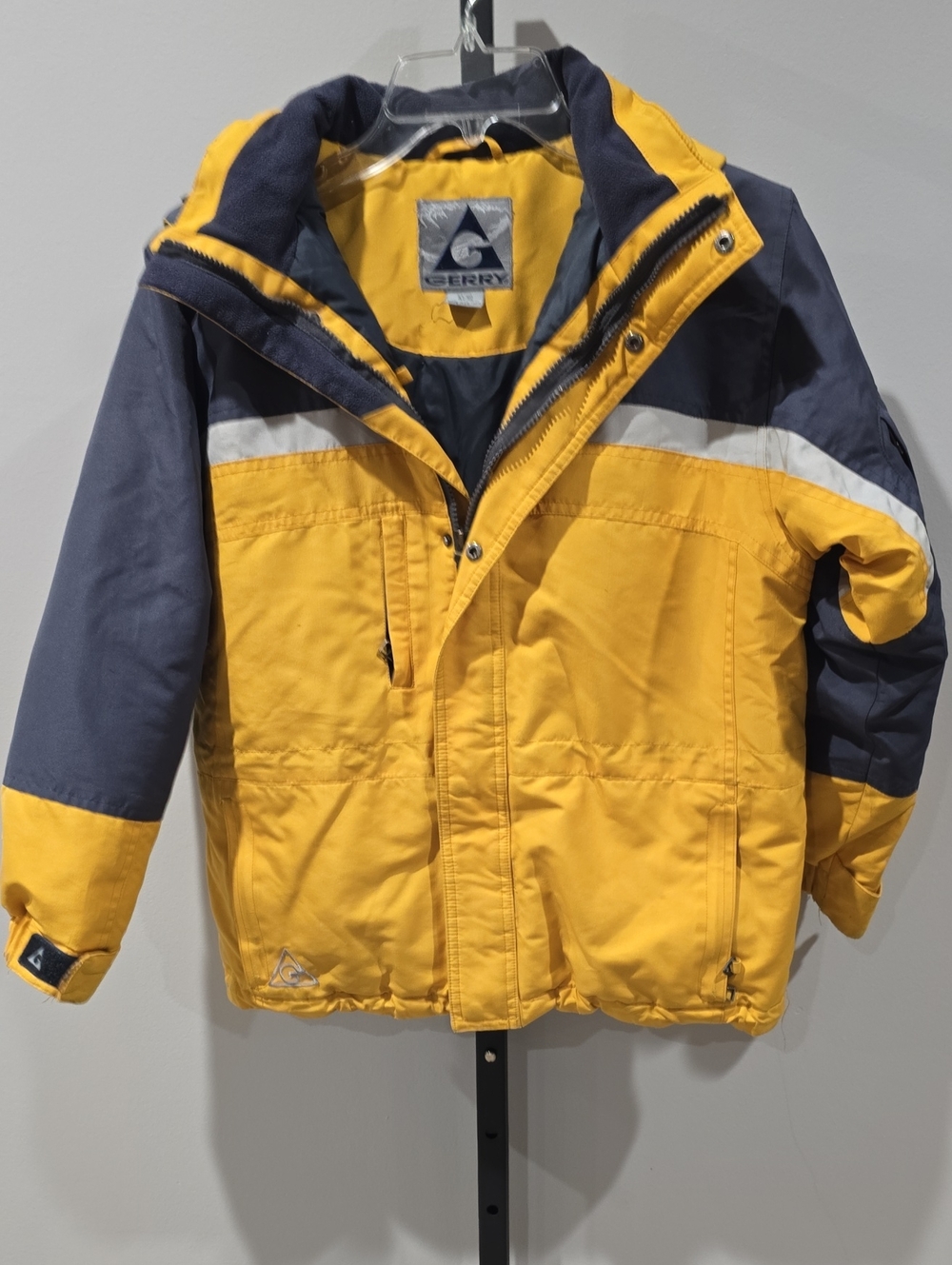 Gerry Weber Kids' Yellow & Navy Waterproof Winter Jacket